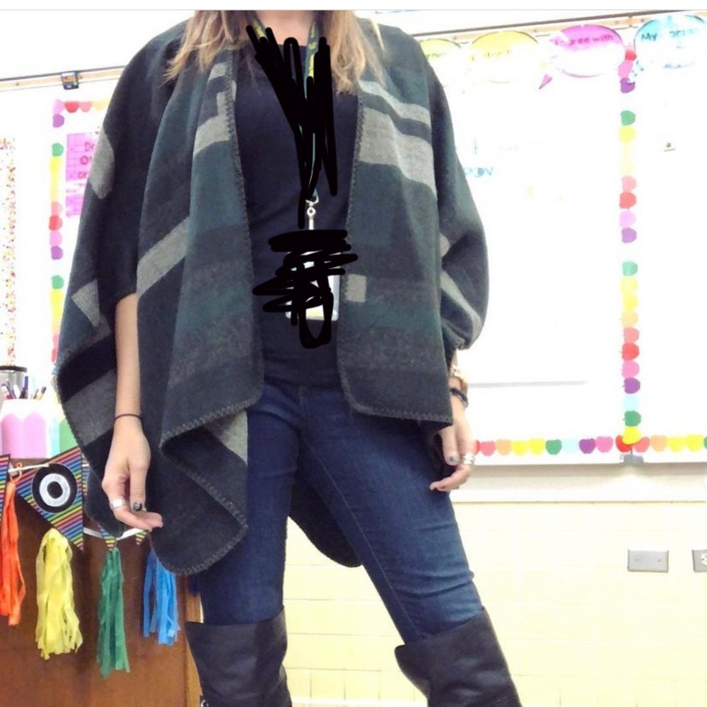 Cozy poncho